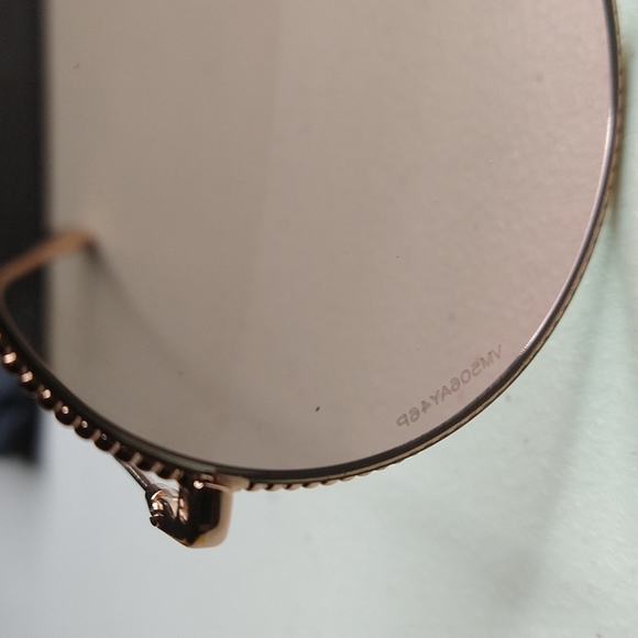 Christian Dior Sunglasses Rose Gold pink an brown lenses - Picture 2 of 9